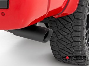 Nissan Frontier Performance Exhaust - Cat-Back - 3.8L - Single Exit - Black Tip